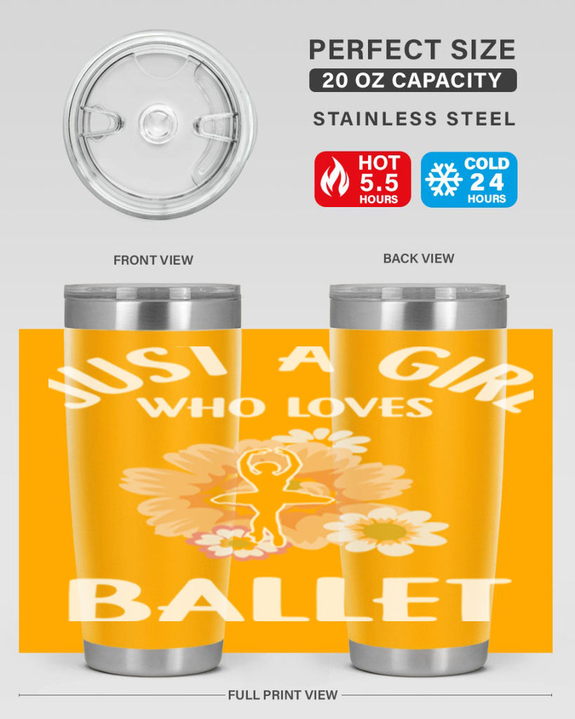 Just a Girl Who Loves Ballet 56#- ballet- Tumbler
