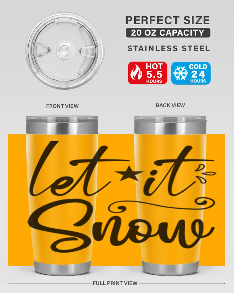 Let it snow 292#- winter- Tumbler