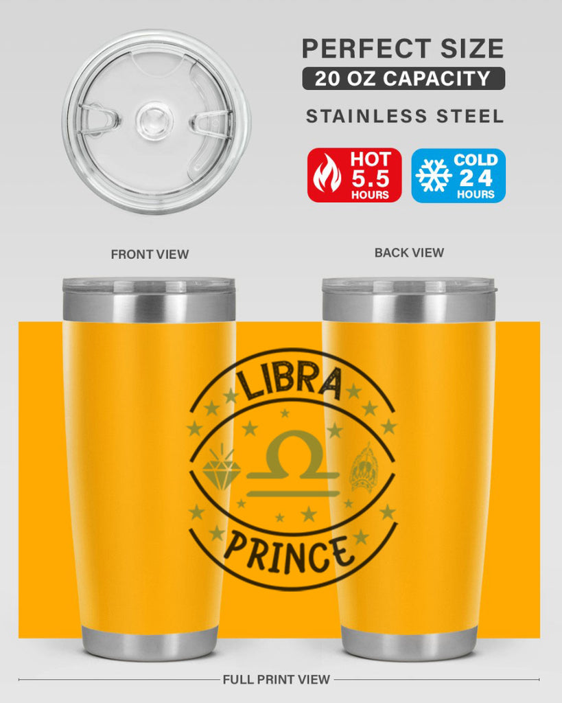 Libra prince 325#- zodiac- Tumbler