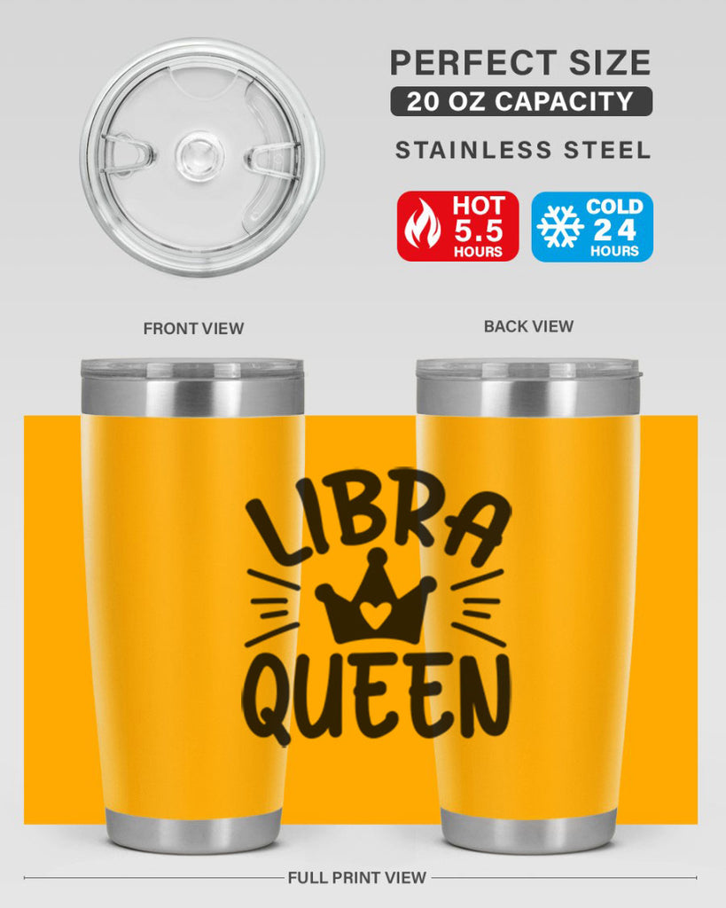 Libra queen 327#- zodiac- Tumbler