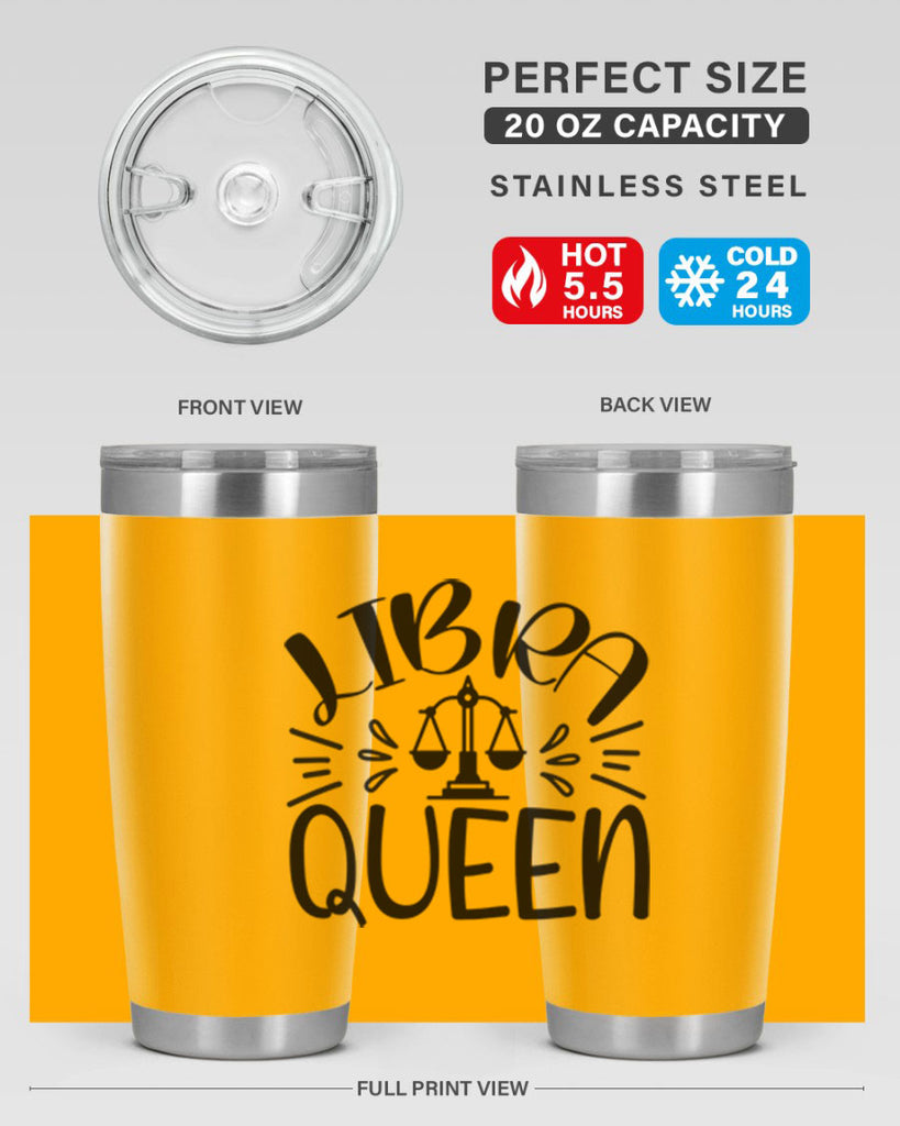 Libra queen 328#- zodiac- Tumbler