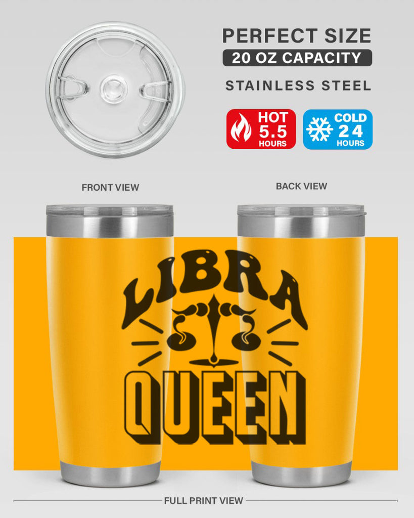 Libra queen 329#- zodiac- Tumbler