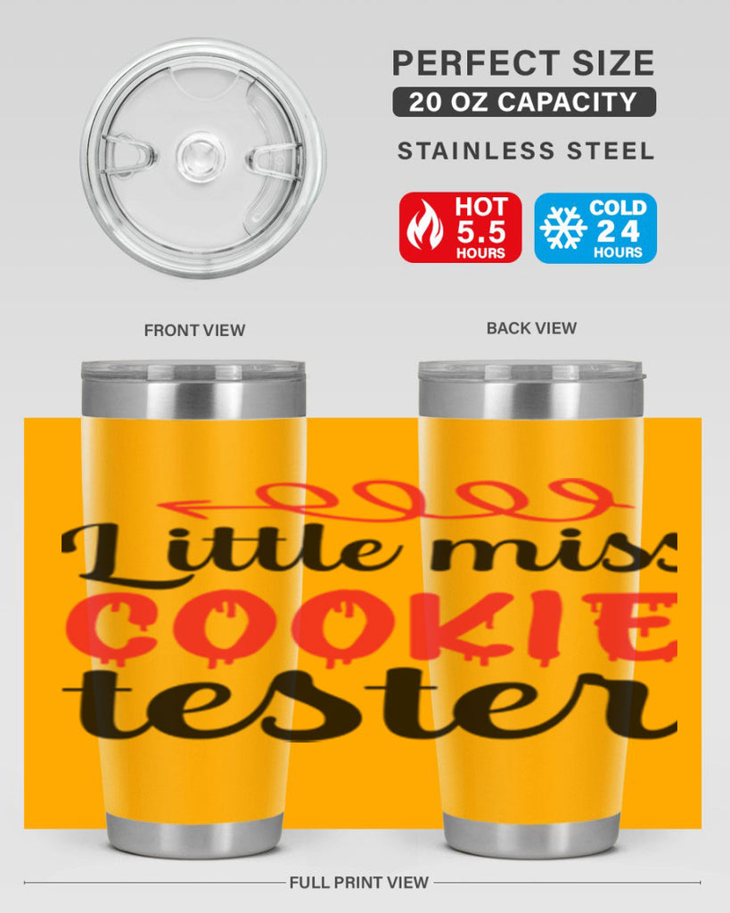 Little miss cookie tester 305#- winter- Tumbler