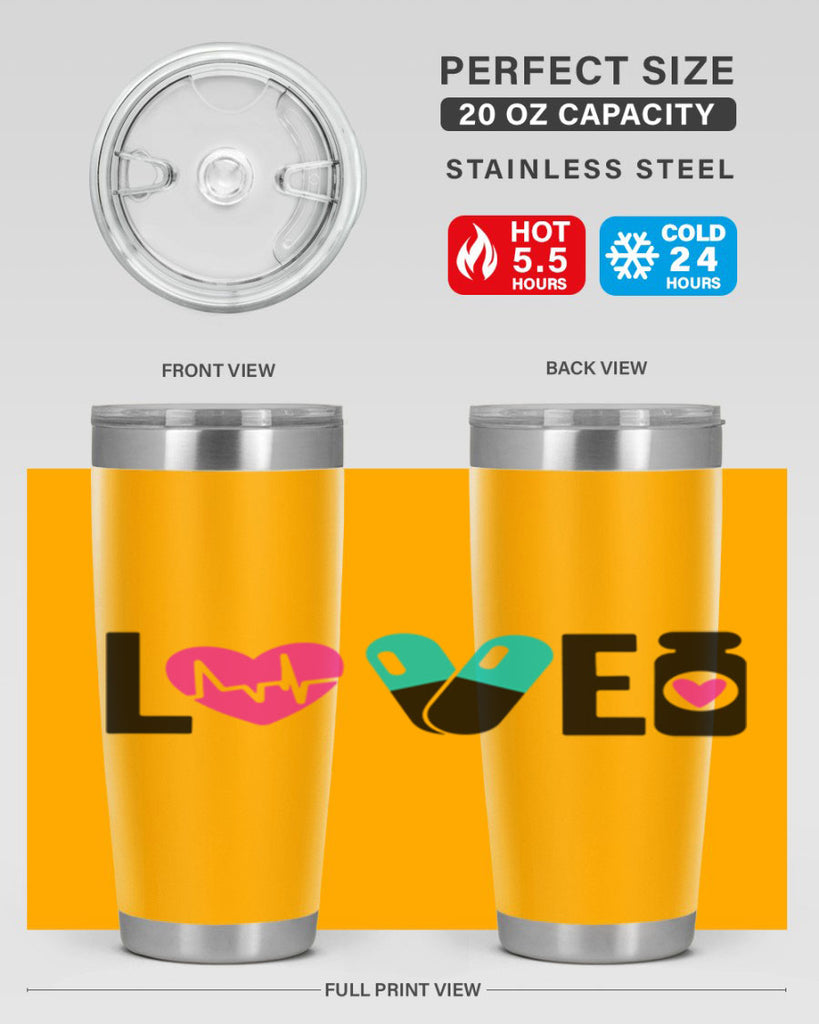 Love Style Style 136#- nurse- tumbler