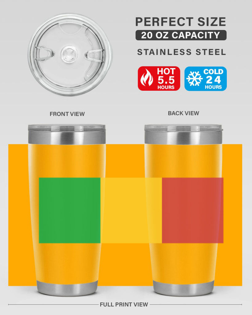 Mali 92#- world flags- Tumbler