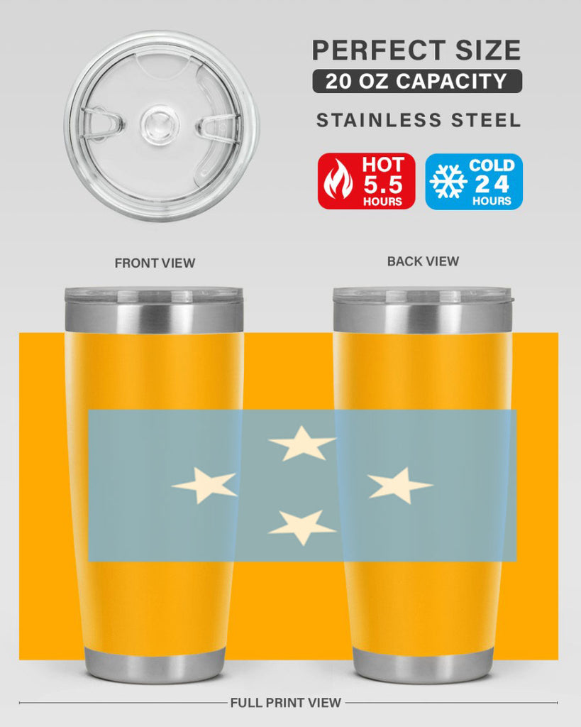 Micronesia 86#- world flags- Tumbler