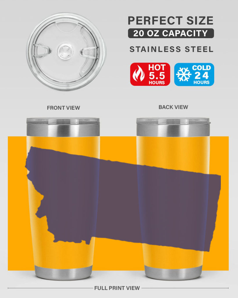 Montana 25#- stateflags- Tumbler