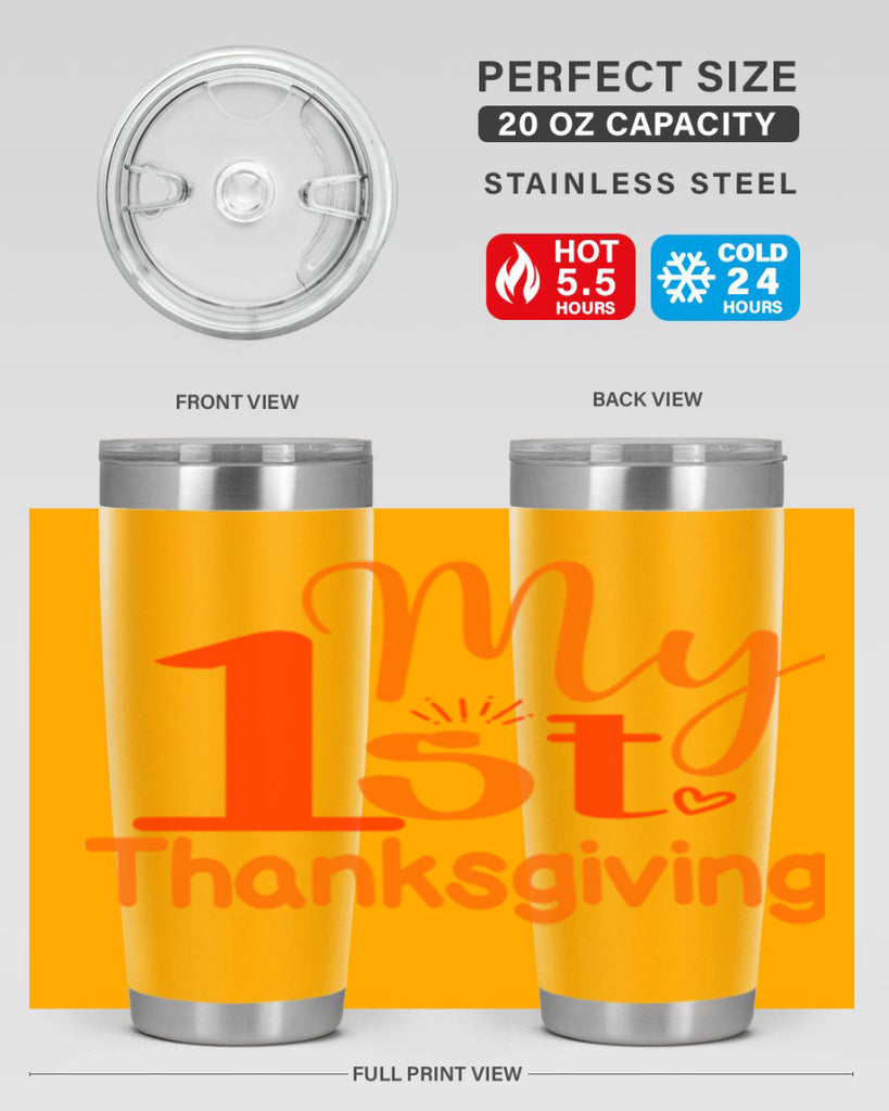 My st Thanksgiving Design 431#- fall- Tumbler