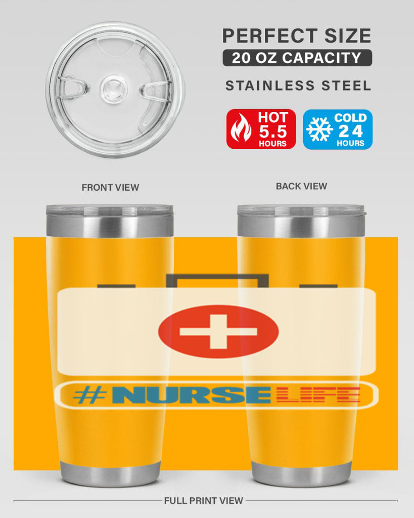 Nurse lifeTransperment png Style 405#- nurse- tumbler