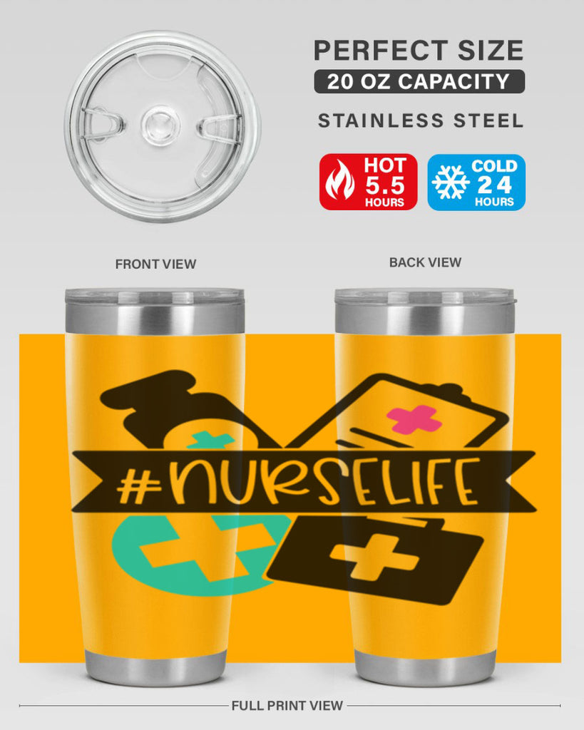 Nurselife Style Style 93#- nurse- tumbler