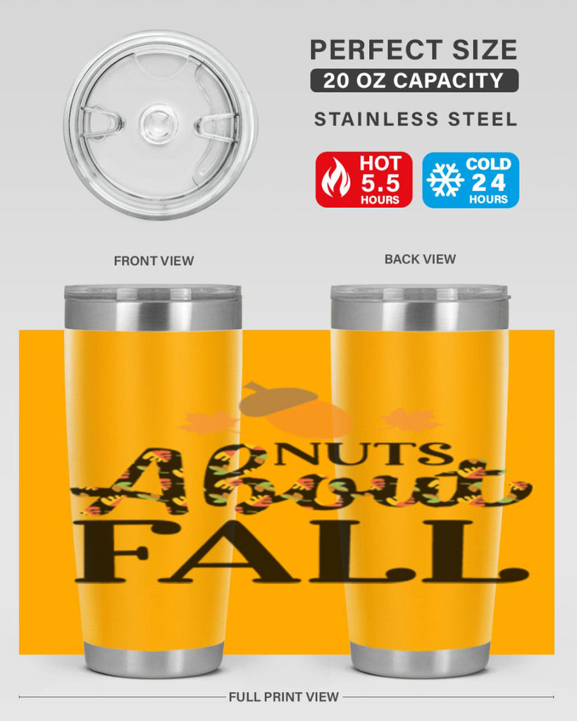 Nutsaboutfall 447#- fall- Tumbler