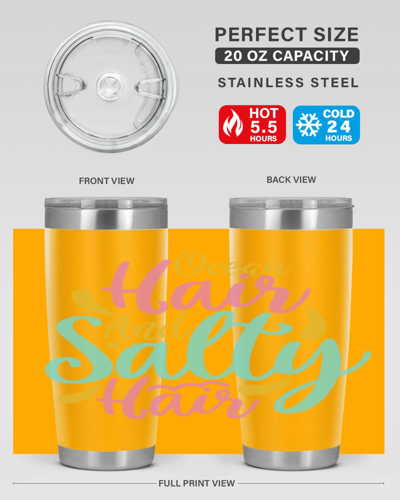 OCEAN HAIR SALTY HAIR Style 60#- summer- Tumbler