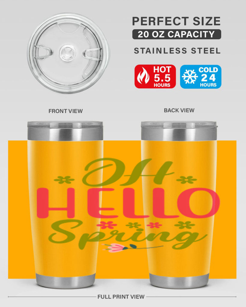 Oh Hello Spring 360#- spring- Tumbler