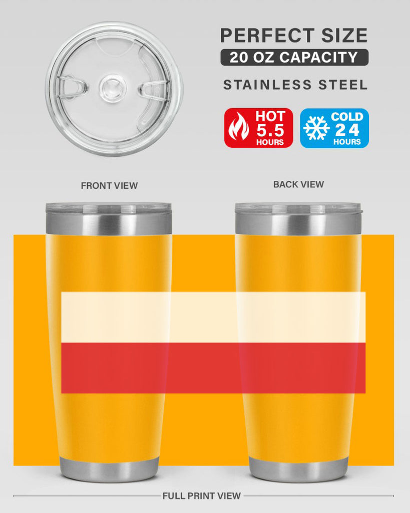 Poland 58#- world flags- Tumbler