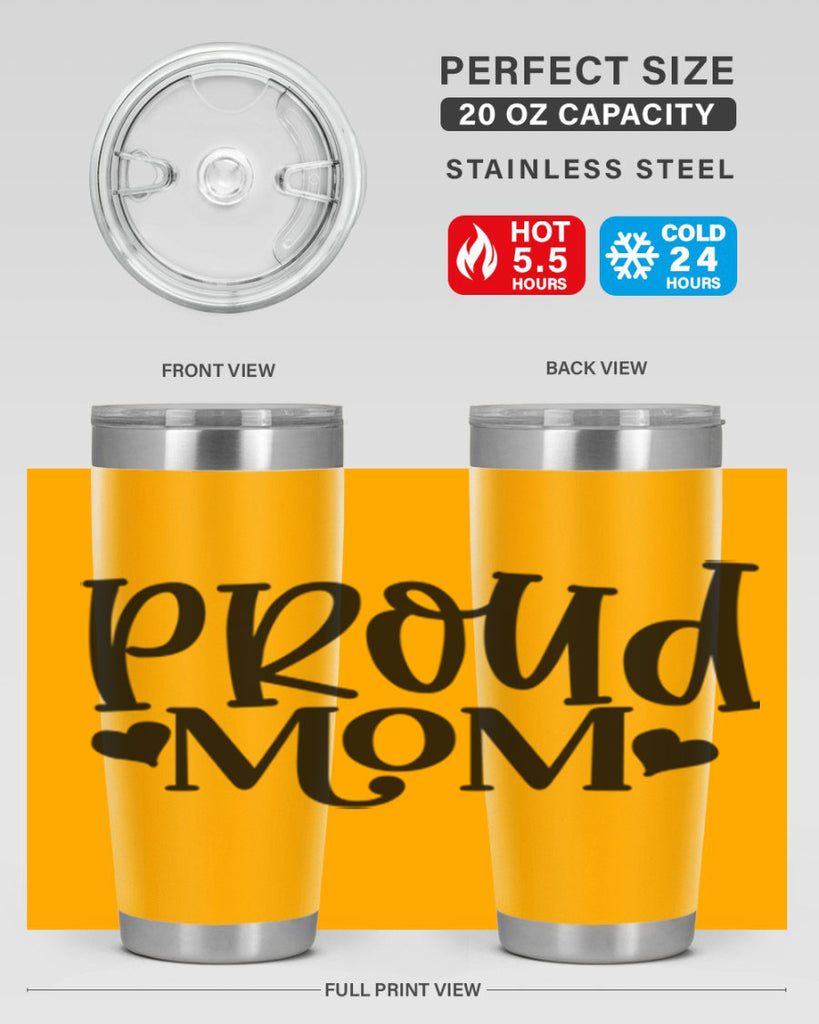 Proud Mom 2031#- baseball- Tumbler