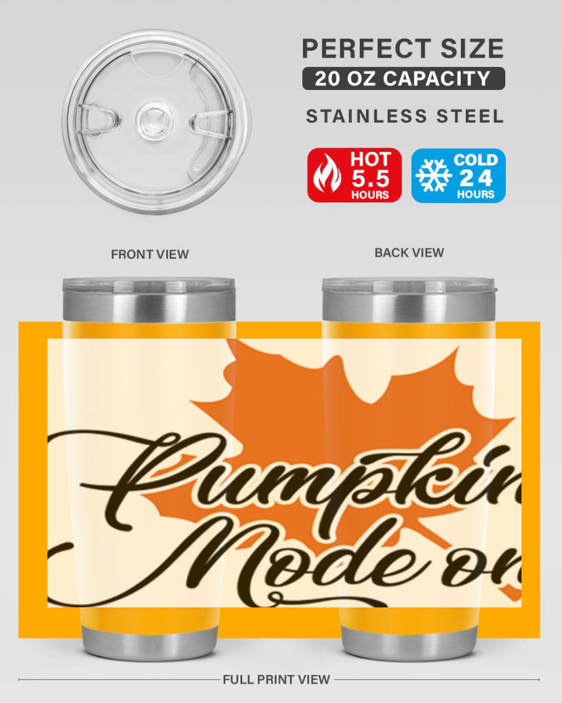 PumpkinModeondesign 563#- fall- Tumbler