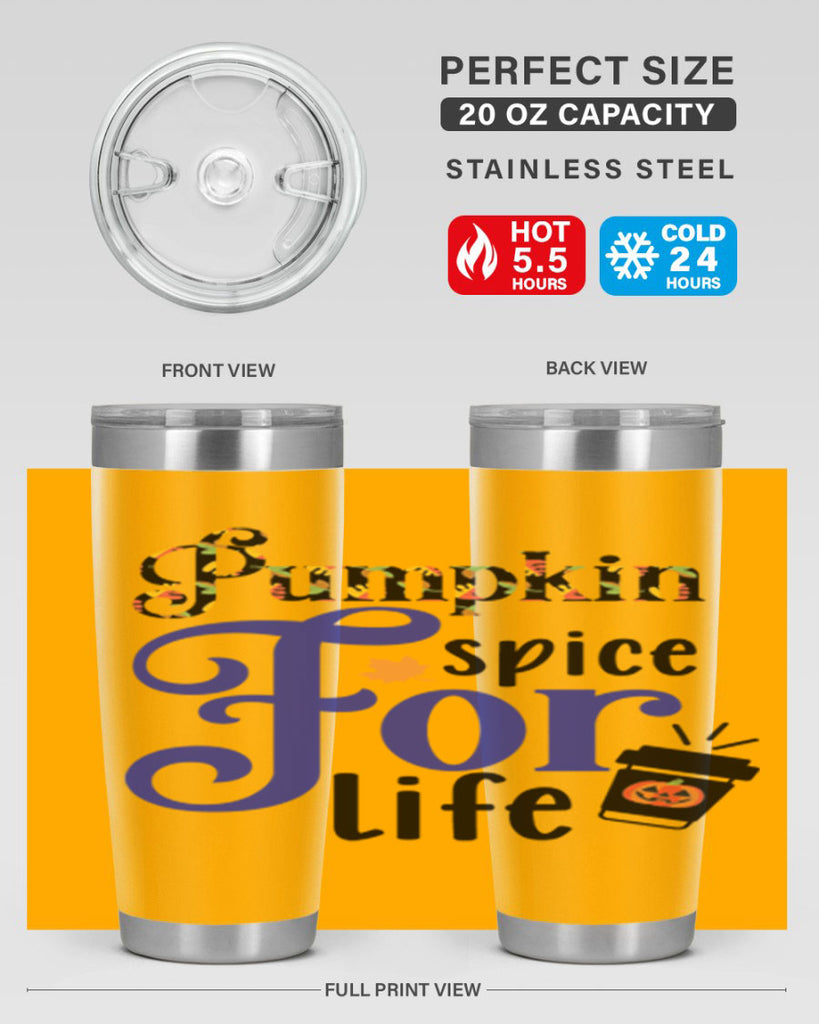 Pumpkinspiceforlife 566#- fall- Tumbler