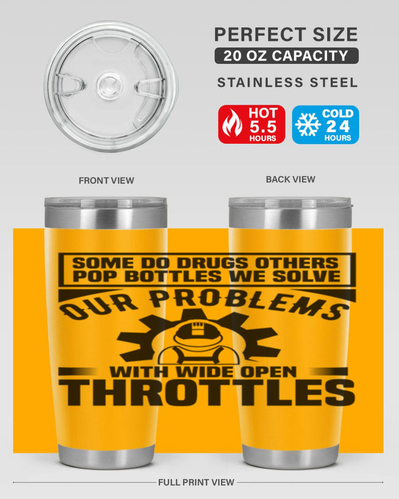 Some Do Drugs Others Style 4#- engineer- tumbler