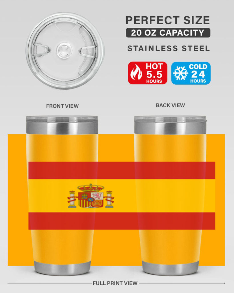 Spain 33#- world flags- Tumbler