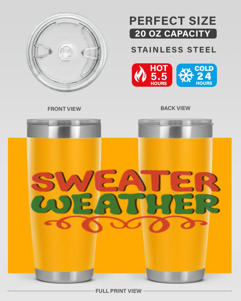 Sweater Weather 399#- winter- Tumbler