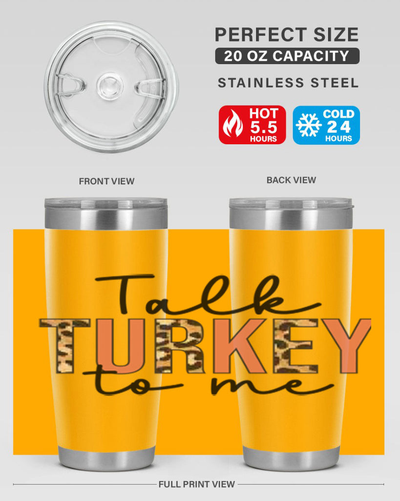 Talk turkey to me 595#- fall- Tumbler