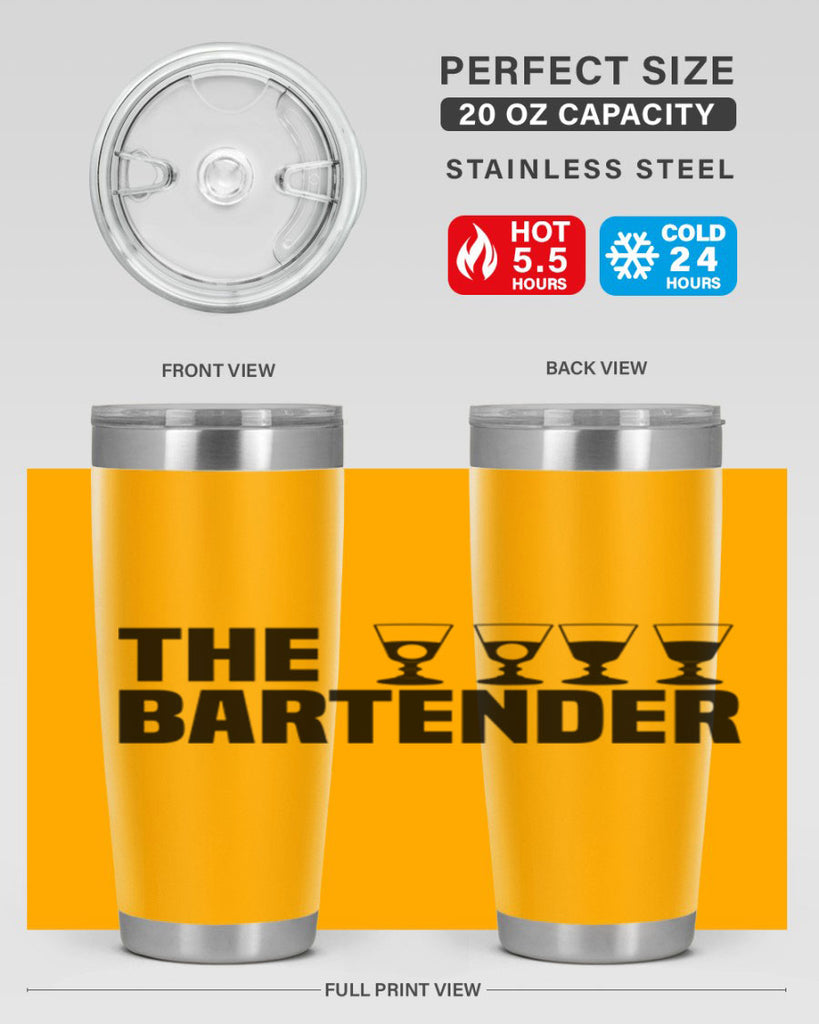 The bartender Style 12#- bartender- tumbler