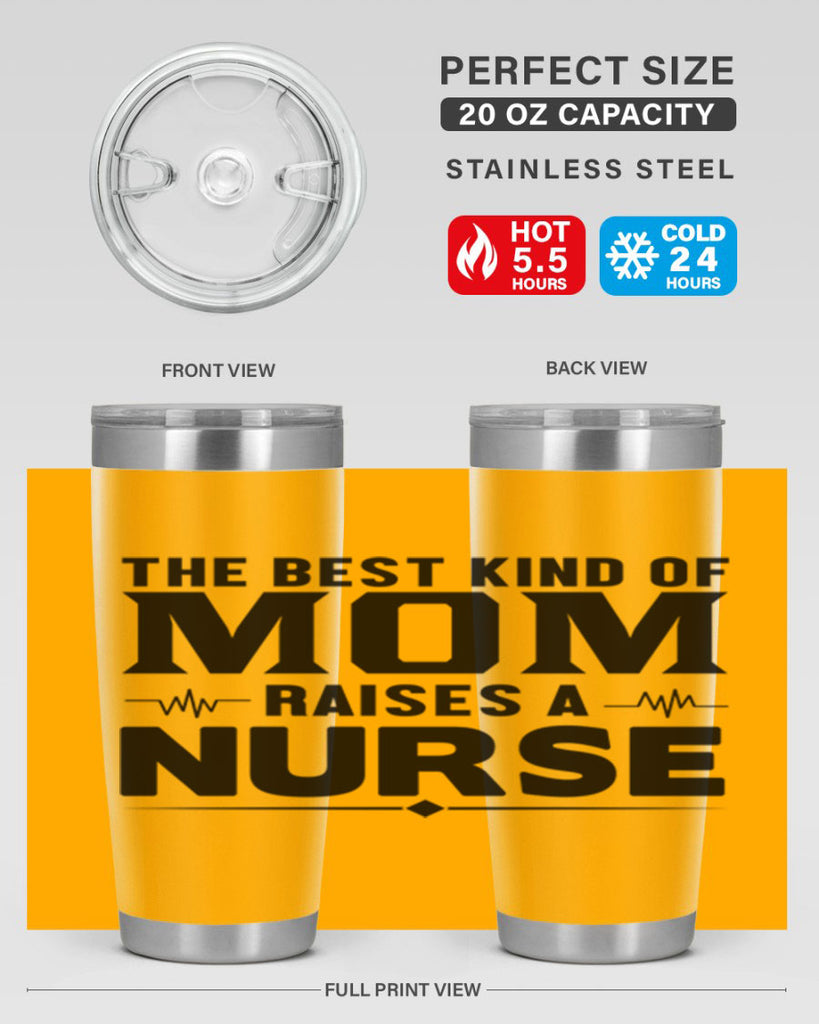 The best kind of mom Style 242#- nurse- tumbler