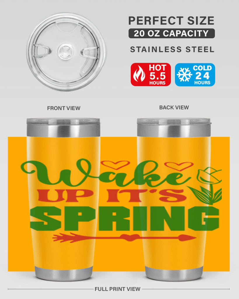 Wake Up Its Spring 562#- spring- Tumbler