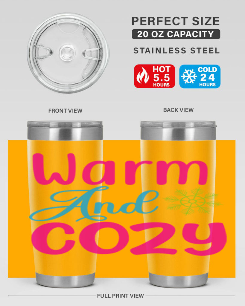 Warm And Cozy 446#- winter- Tumbler