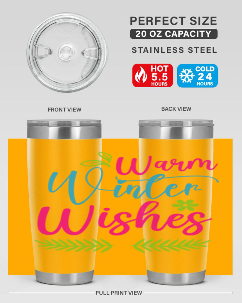 Warm Winter Wishes 450#- winter- Tumbler