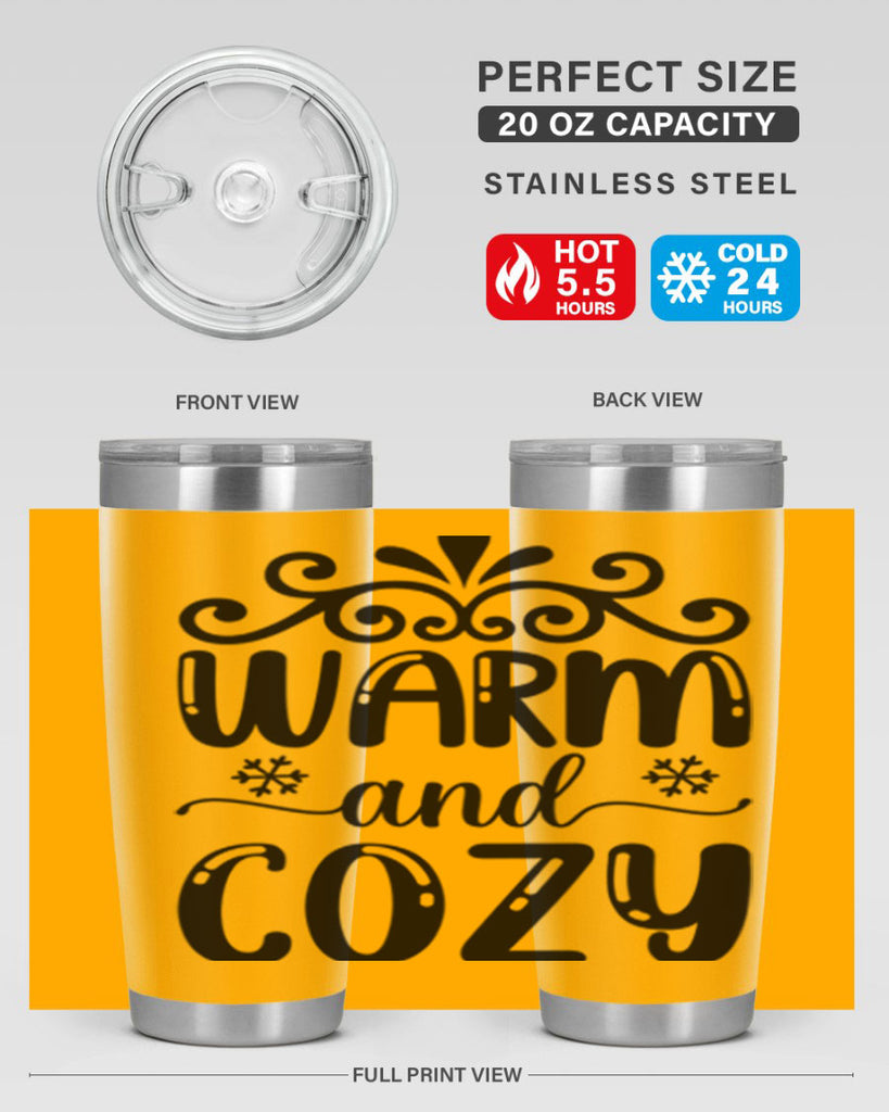 Warm and Cozy 460#- winter- Tumbler