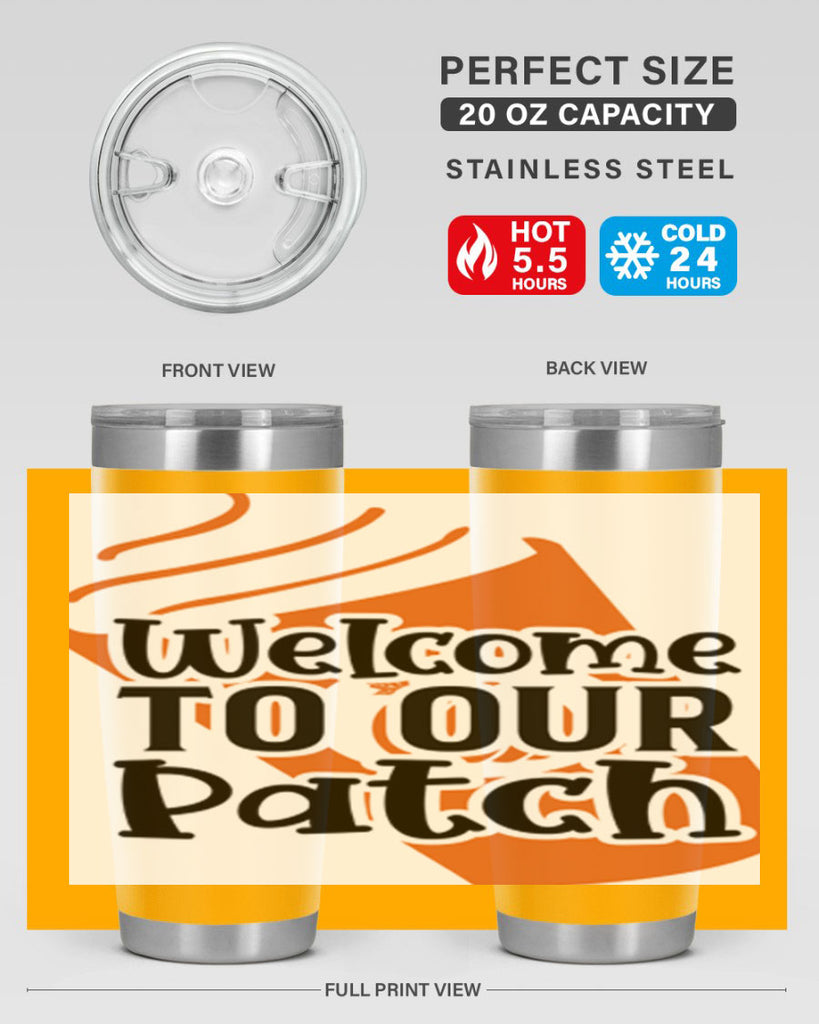 WelcometoOurPatch 642#- fall- Tumbler