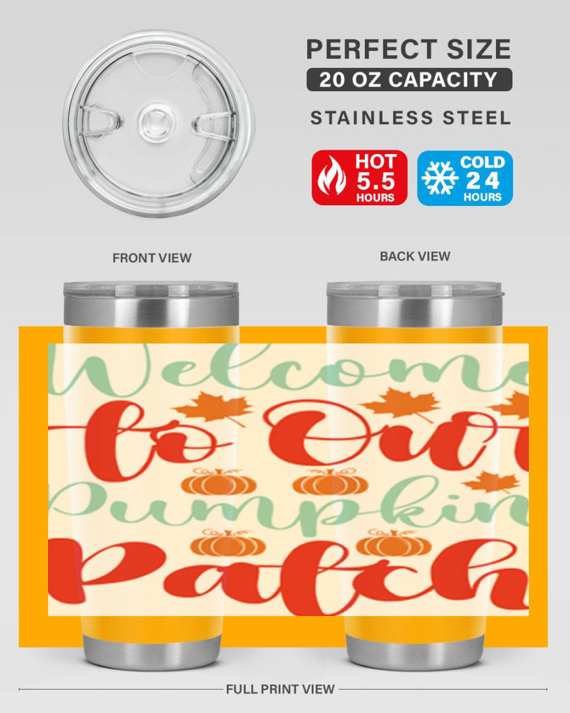 WelcometoOurPumpkinPatch 643#- fall- Tumbler