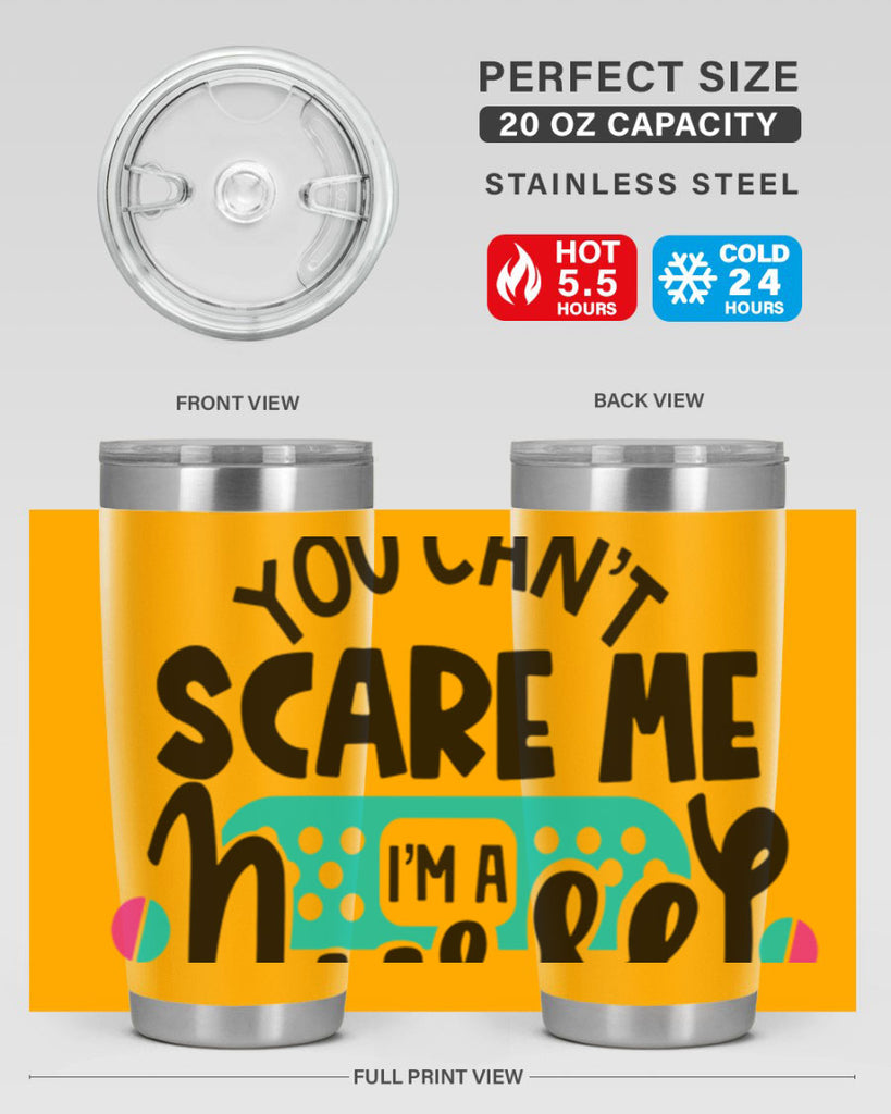 You Cant Scare Me Im A Nurse Style Style 2#- nurse- tumbler
