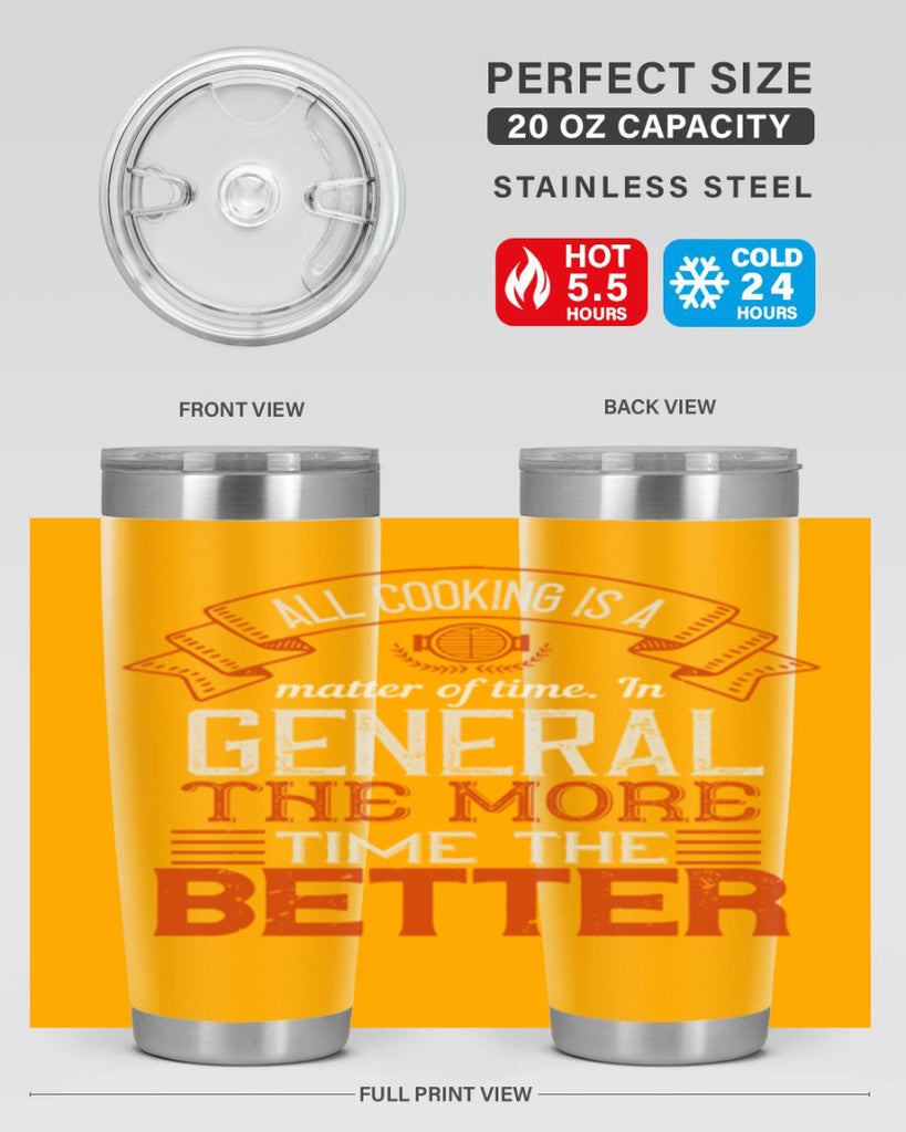 all cooking is a matter of time in general the more time the better 39#- cooking- Tumbler