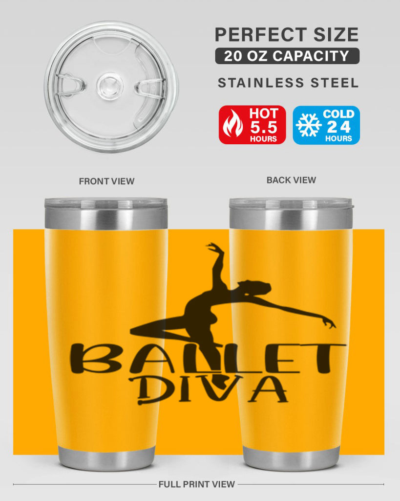 ballet diva6#- ballet- Tumbler