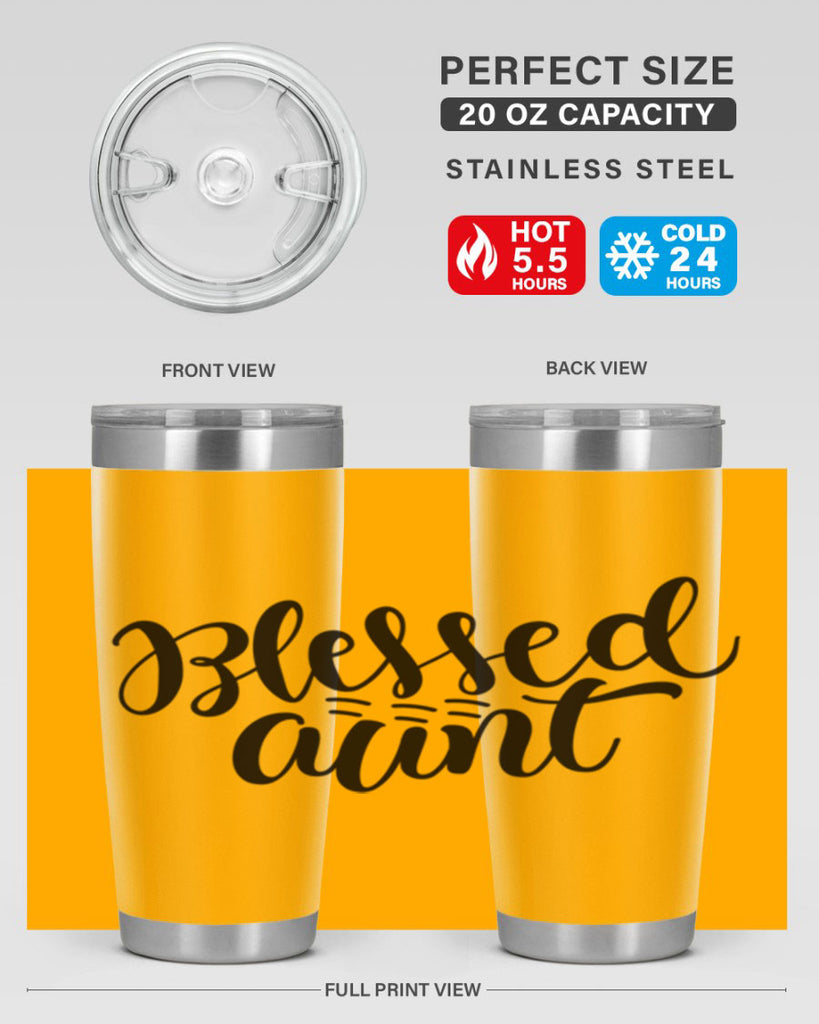 blessed aunt Style 35#- aunt- Tumbler