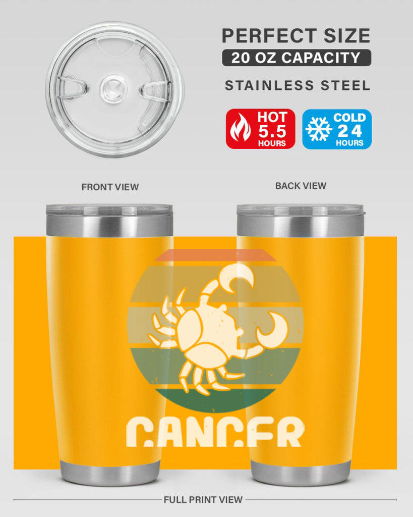 cancer 165#- zodiac- Tumbler