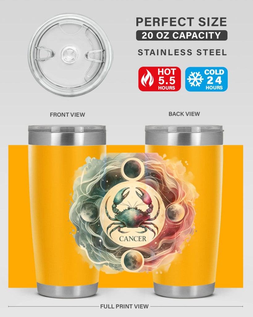 cancer 168#- zodiac- Tumbler