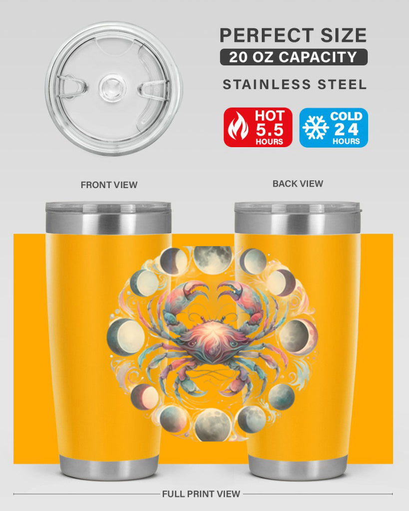 cancer 169#- zodiac- Tumbler