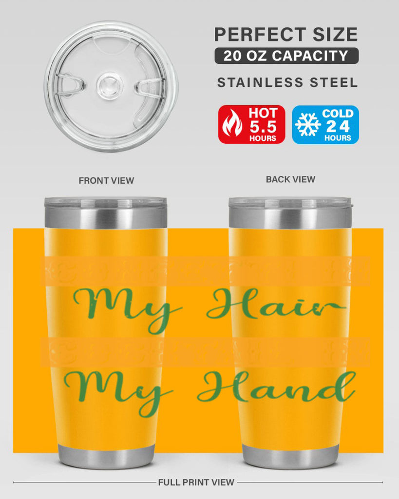 confetti in my hair cocktail in my hand 25#- mardi gras- Tumbler