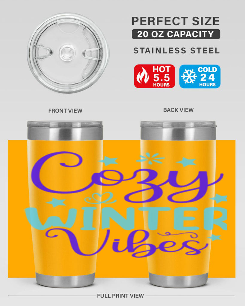 cozy winter vibes 66#- winter- Tumbler