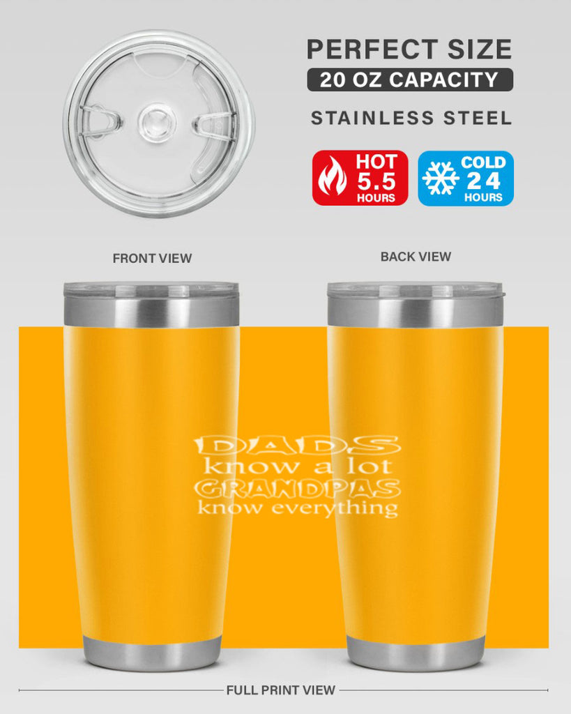 dads know a lot 17#- dad- Tumbler