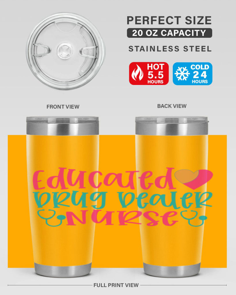 educted drug bealer nurse Style Style 194#- nurse- tumbler