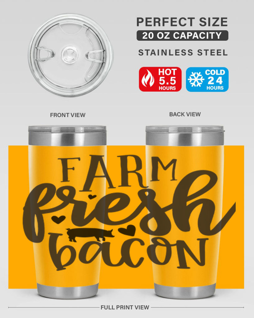 farm fresh bacon 106#- kitchen- Tumbler
