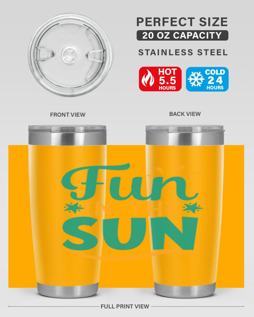 fun in the sun Style 103#- summer- Tumbler