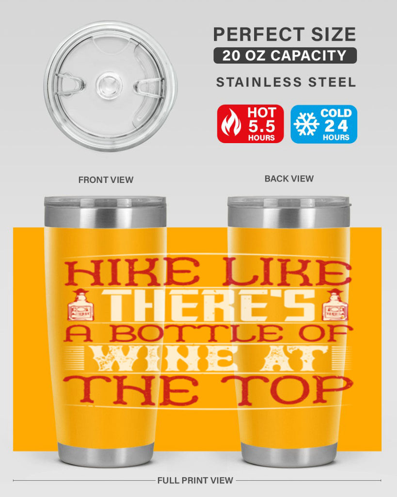 hike like theres a bottle of wine at the top 52#- drinking- Tumbler