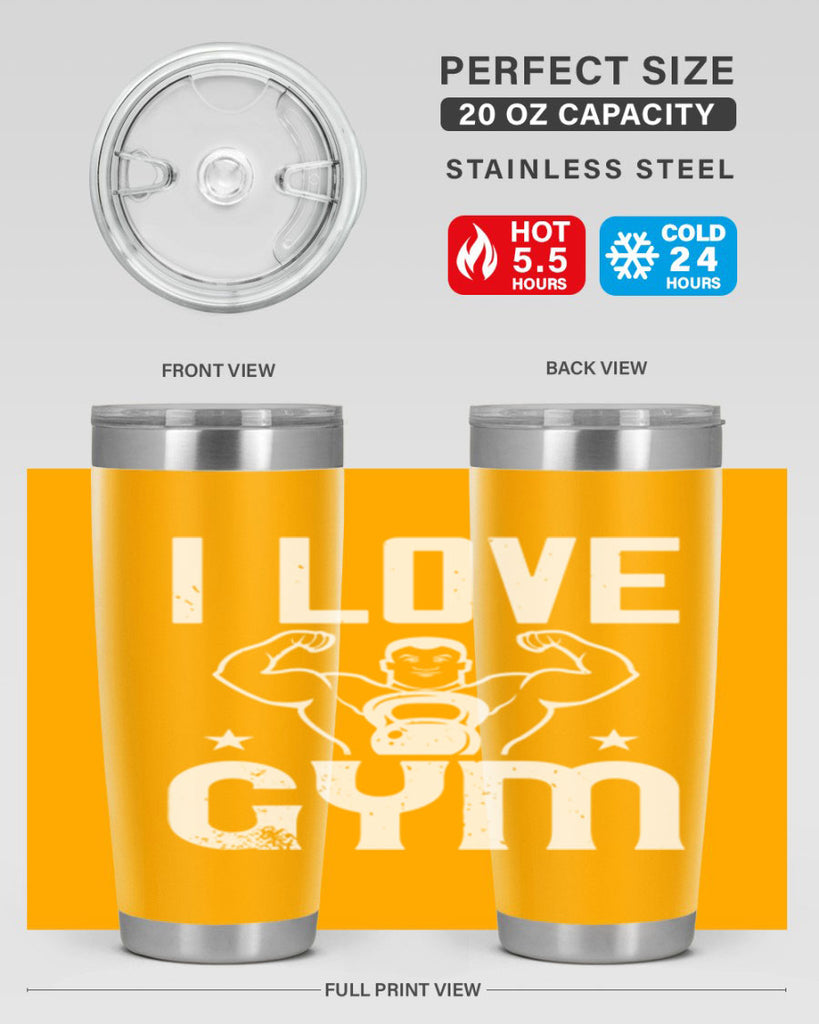 i love gym 88#- gym- Tumbler