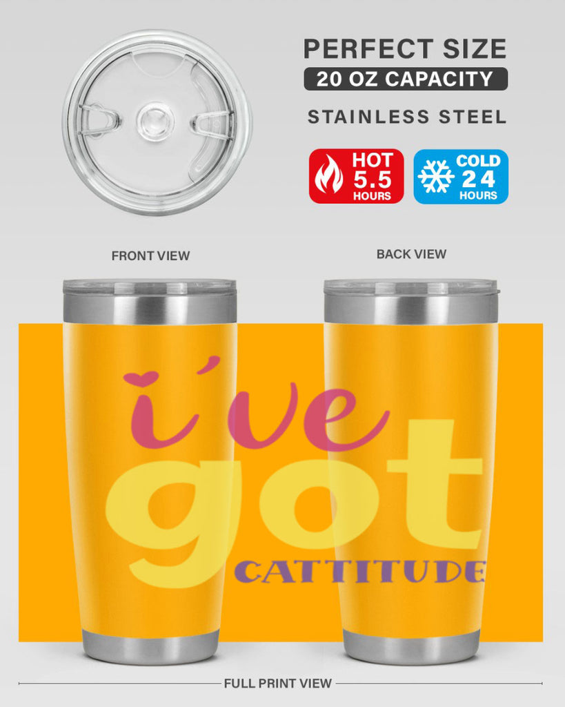 ive got cattitude Style 239#- baby- tumbler