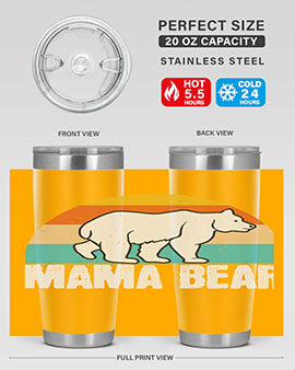 mama bear 24#- Bears- Tumbler
